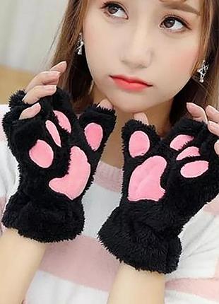 Перчатки кошачьи лапки
