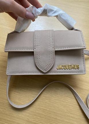 Сумка jacquemus le bambino mini beige3 фото