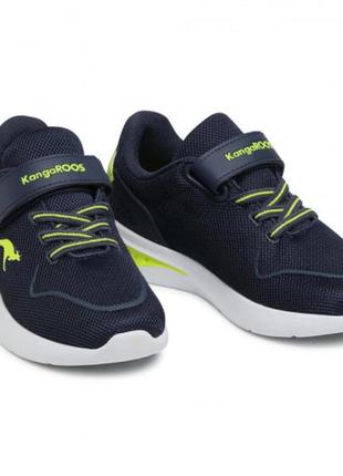 Кроссовки kangaroos kl-bare ev 18707-4054 s dk navy/lime