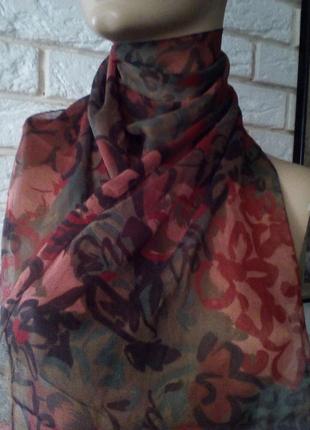 Воздушный шифоновый шарфик  1 + 1 = 3 🎁