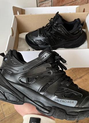 Кроссовки женские track black