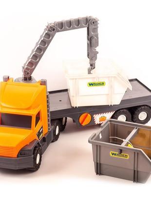 Машина super tech truck з будує-ним матер.