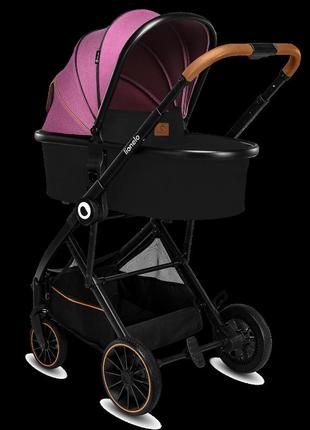 Універсальна коляска 2 в 1 lionelo riya pink violet