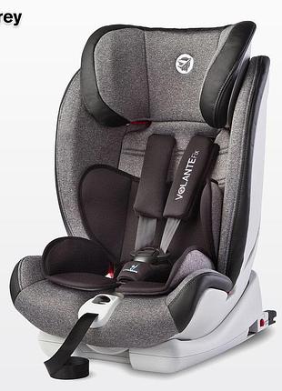 Дитяче автокрісло caretero volantefix limited isofix grey 9-36кг