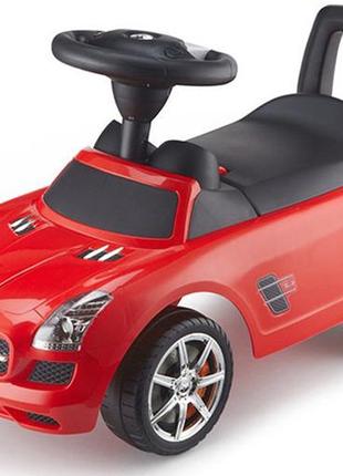 Машинка-каталка chi lok bo toys mercedes sls amg з музичною панеллю (червоний)1 фото