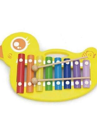Игрушка viga toys ксилофон "утенок" (59769)