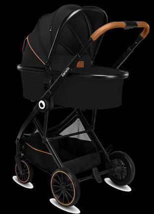 Універсальна коляска 2 в 1 lionelo riya black onyx