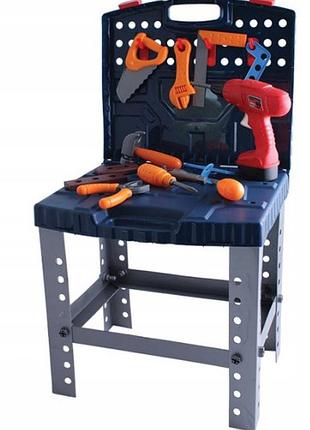 Детский игровой набор инструментов в чемодане tobi toys 50 ел.