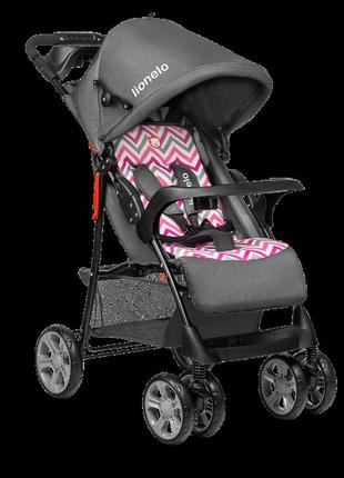 Прогулянкова коляска lionelo emma plus pink scandi1 фото