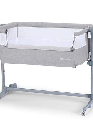 Приставне ліжечко-люлька kinderkraft neste air grey (kklneairgry000)2 фото