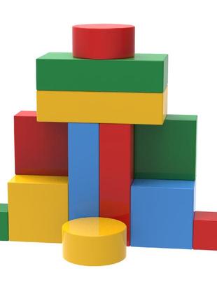 Конструктор hop-hop 7 мини (12 деталей) пвх ткань