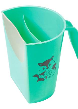 Кухоль для миття волосся бірюзовий babyono (5901435403686)