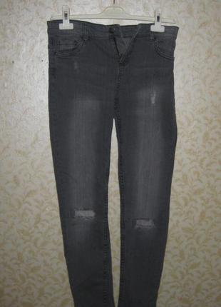 Нові ,підліткові, якісні, модні джинси y.e..k. для хлопчика 12-13 років. скіні.2 фото