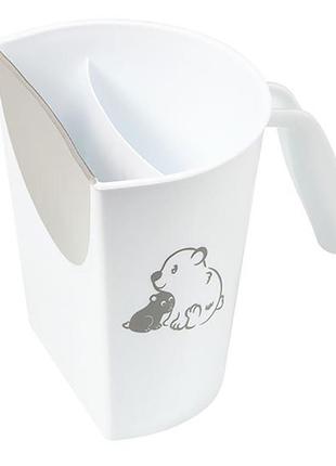 Кухоль для миття волосся білий babyono (5901435403686)