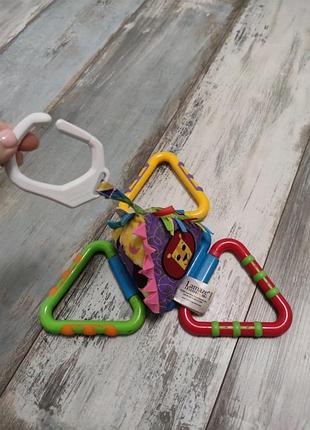 Игрушка погремушка на коляску lamaze