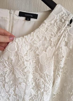 Платье белое