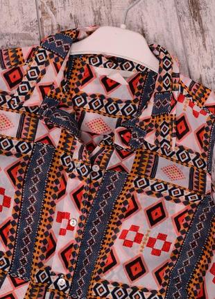 Шифонова блуза з орнаментом h&m4 фото