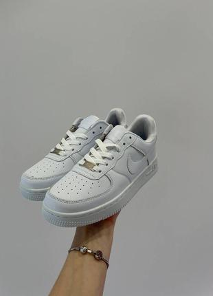 Кроссовки nike air force white»