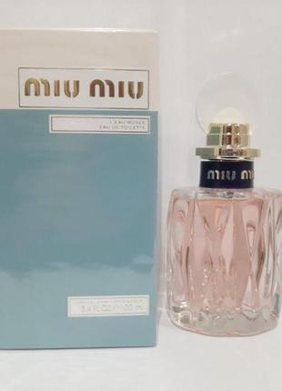 Женские духи miu miu leau rosee 100 мл, миу миу ле розе