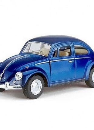 Машина металева інерційна kinsmart "volkswagen classical beetle 1967", kt5057wm