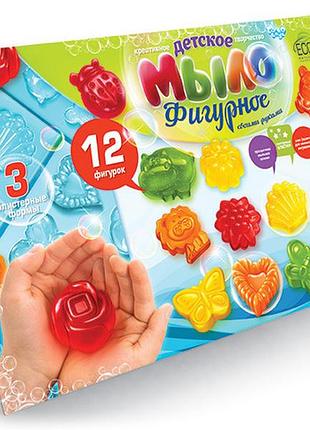 Набор для творчества " мыло фигурное", большое (рус.), 12 фигур, dfm-02-01