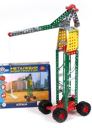 Конструктор металевий "кран", 4890