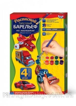 Дитячий набір для творчості "барельєф" малий в асортименті danko toys го-09-34