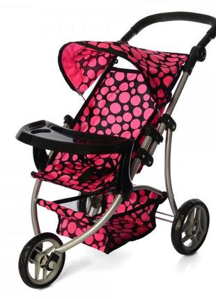 Коляска прогулочнаядля ляльок (9377 b-t)