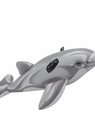 Дитячий надувний плотик "дельфін" 175х66см, від 3 років, intex, 58535