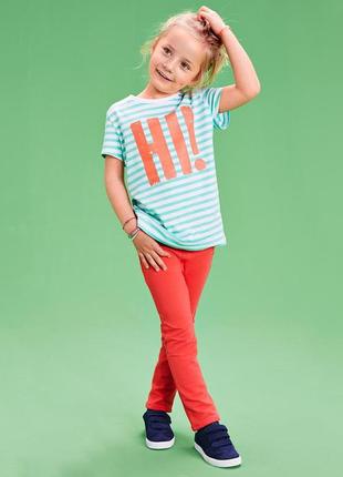 Джегинсы, штанці на дівчинку, трикотажні, 116