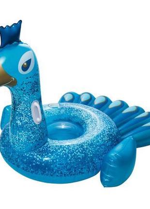 Плотик "павлин", с ручками, ремкомплект, bestway, 41101