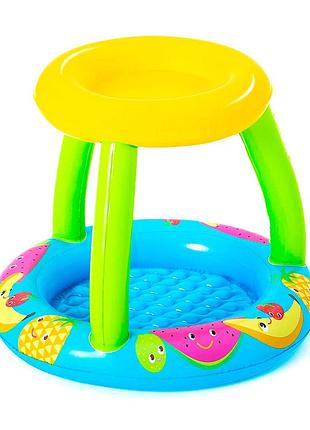 Бассейн детский bestway, 94-89-79см, надувное дно, 52331