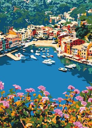 Набор для росписи по номерам идейка "залив мечты", 40*50см, кно2744