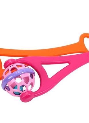 Іграшка технок каталка, куля з довгою ручкою, 6733