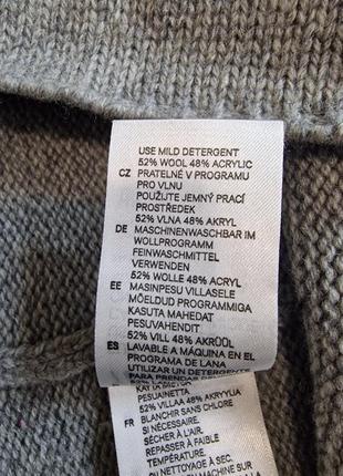 Стильна шапка h&m, 52% вовна4 фото