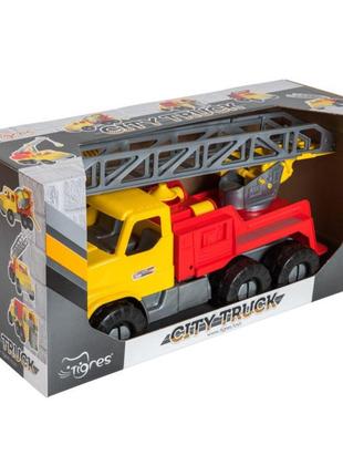 Пожежна машина tigres "city truck", інерційна, 39367