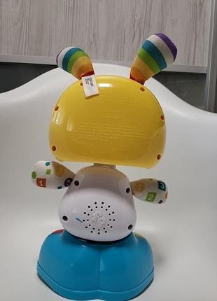 Іграшка fisher-price навчальний інтерактивний робот бібо українською мовою2 фото