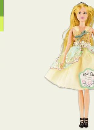 Лялька "emily" з аксесуарами, 29 см, qj088a
