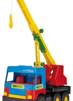 Іграшкова машина кран middle truck 39226 тм wader