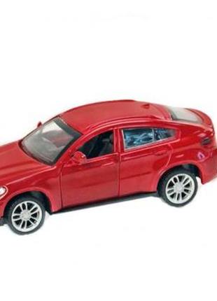 Машина метал автопром, 1:43 bmw x6, 3 кольори, 4306