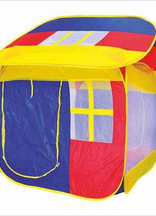 Детская игровая палатка "домик" m0508