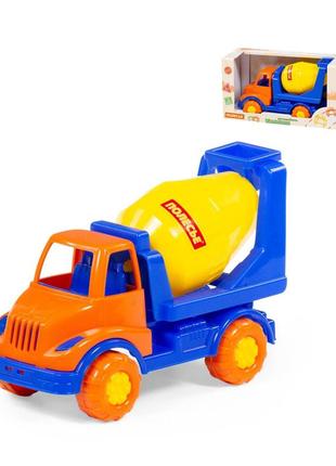 Автомобиль-бетоновоз "кнопик", полесье, 68255