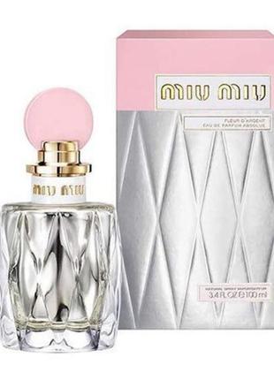Miu miu fleur d`argent edp 100ml (лиц.)