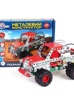Конструктор металевий "позашляховик технок", 4913