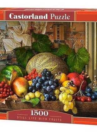 Пазли castorland "натюрморт з фруктами", 1500 елементів, 68*47, c-151868