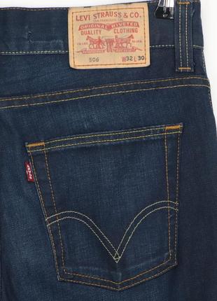 Премиум джинсы levi's 506 standart оригинал [ 32x30 ]5 фото