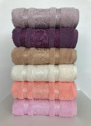 Рушник банний 6 штук cestepe vip cotton 70x140 см, 2642_diana