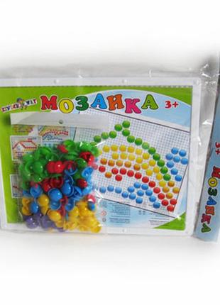 Мозаика с круглыми фишками 120 шт., 30-016