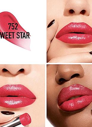 Dior addict stellar shine помада для губ 752