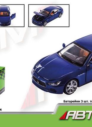 Машина металлическая автопром,1:32 maserati ghibl, 68362
